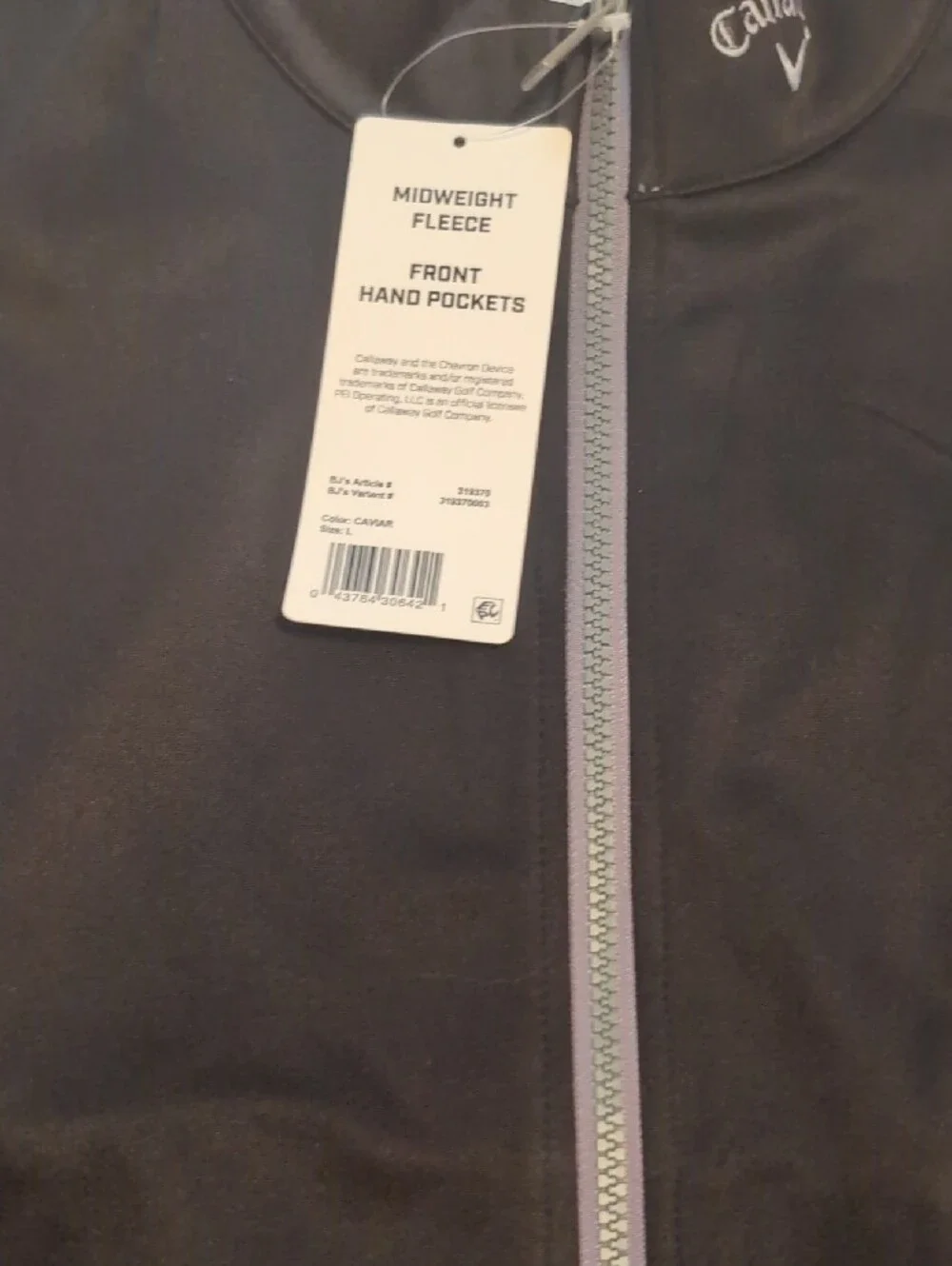 Callaway sleeveless vest